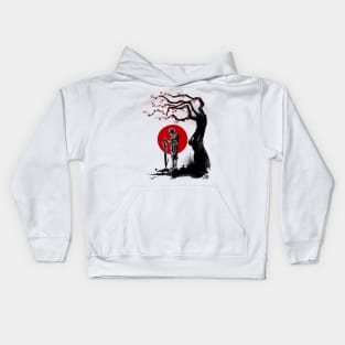 Red sun in Zanarkand Kids Hoodie